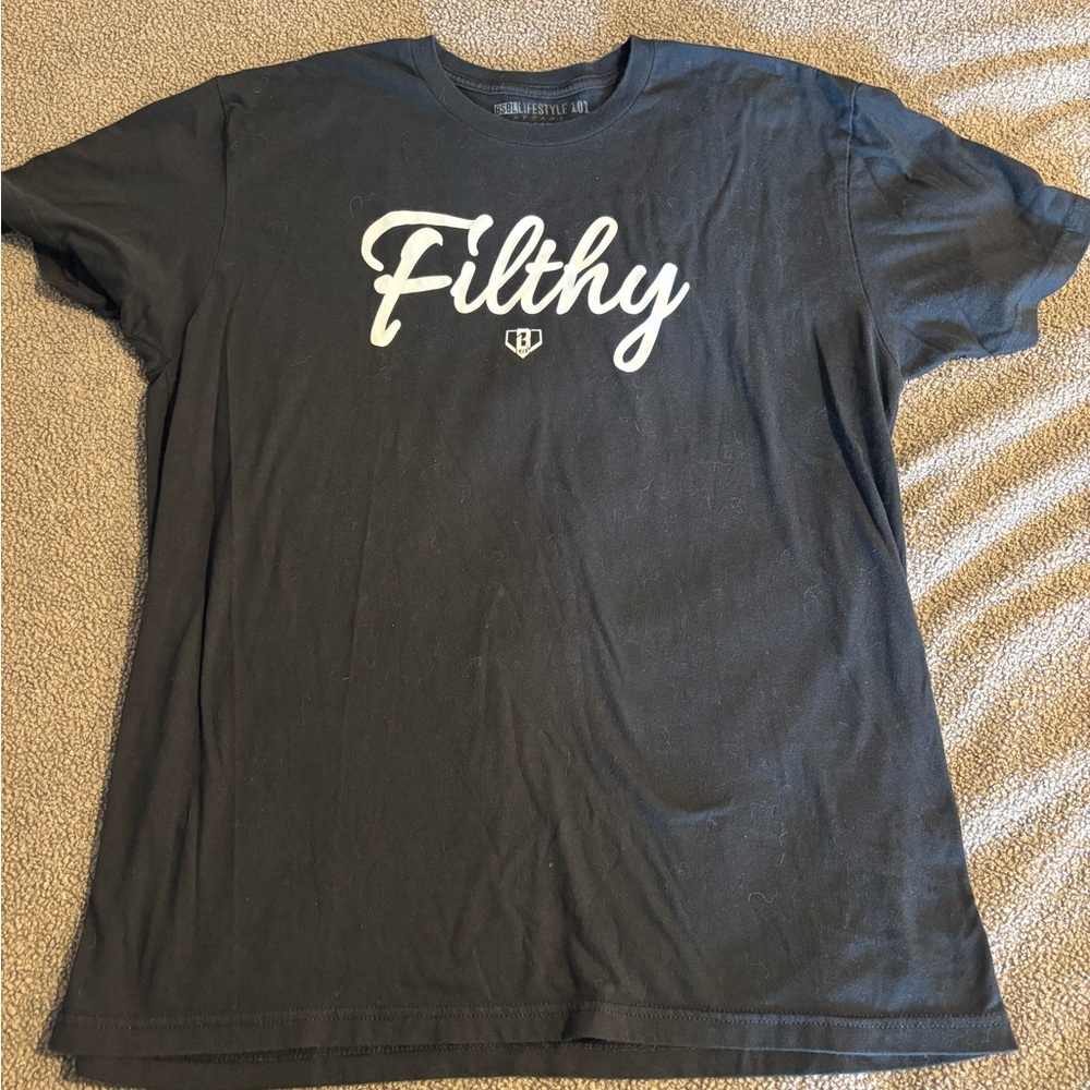 Men’s XL BSBL Lifestyle 101 Black Short Sleeve Tee